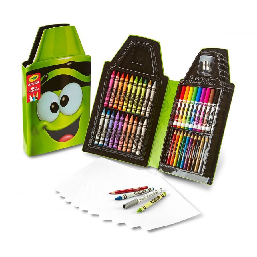 Đồ chơi CRAYOLA - Hộp bút màu - Tips xanh lá tinh nghịch(20 bút sáp, 10 bút lông..)  - Mã SP 0468970000