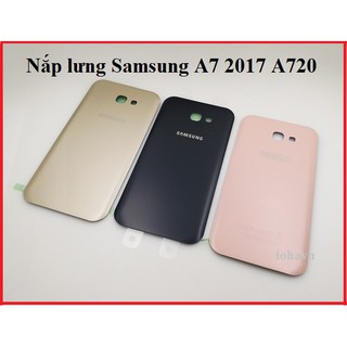 Nắp lưng kính lưng Samsung A7 2017 A720