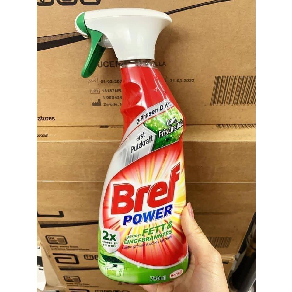 Tẩy rửa đa năng Bref Power Fett &amp; Eingebranntes 750ml - Nhập khẩu Đức