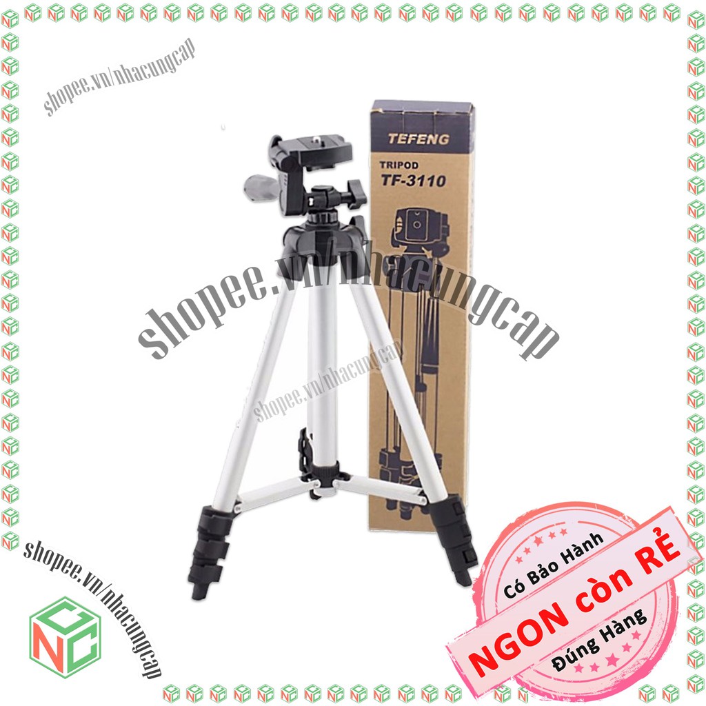 Tripod chân đế máy ảnh điện thoại với 3 chân đỡ - NPD-1616-Tripod3310