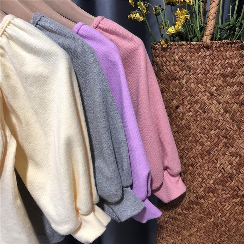 Áo dài tay phối nơ phong cách đáng yêu dành cho bé gái