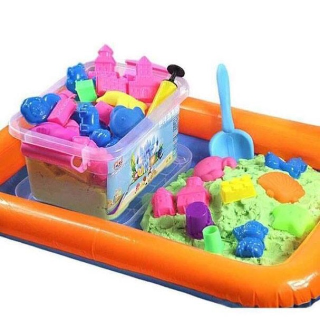 Bể khuôn cát nặn tạo hình cho bé