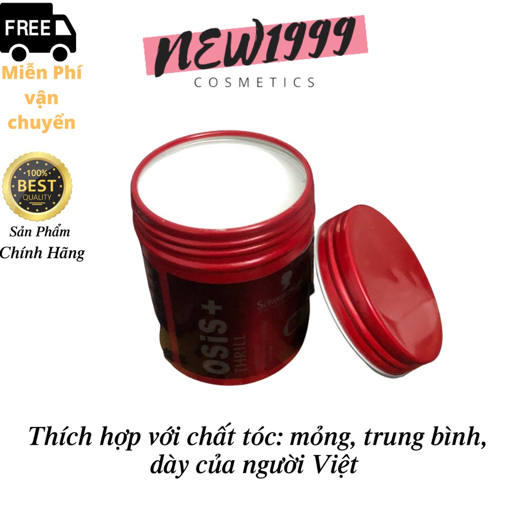 Sáp vuốt tóc nam Osis thill 3 tạo kiểu tóc giữ nếp bồng đẹp