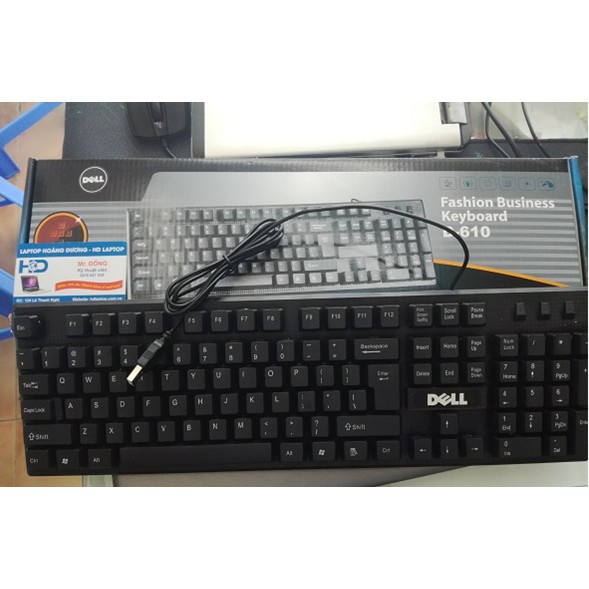 Bàn Phím Văn Phòng Dell D-610