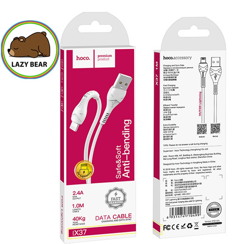 Dây Sạc iPhone HOCO X37 Sạc Nhanh