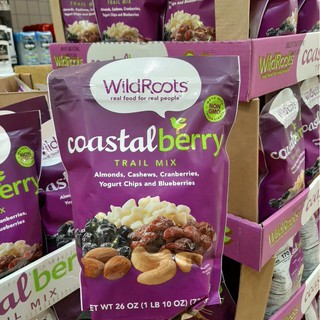 Hạt hỗn hợp wild roots coastal berry blend non-gmo 737g