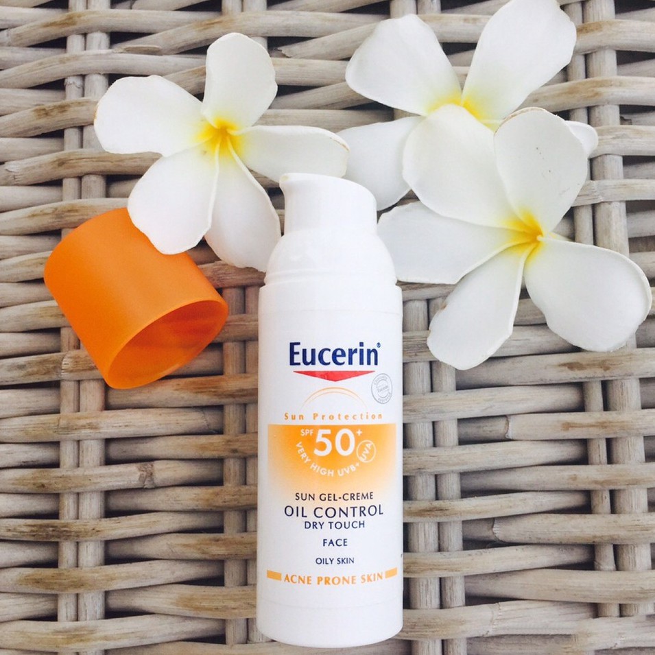 Eucerin Sun Gel-Creme Oil Control Dry Touch SPF 50+ - Kem Chống Nắng Kiểm Soát Nhờn 50ml