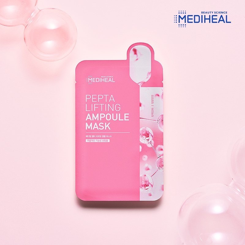 Mặt nạ nâng cơ chống lão hoá Mediheal Ampoule Mask 20ml - Pepta Lifting