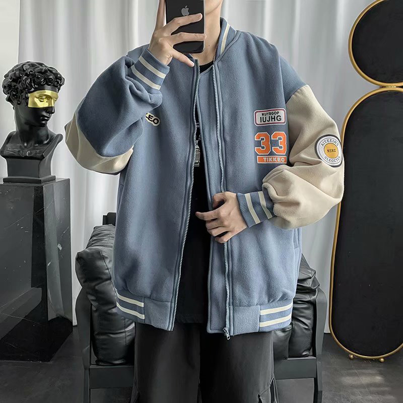 Áo Khoác Bóng Chày Phong Cách Hàn Quốc Size M-2xl | BigBuy360 - bigbuy360.vn