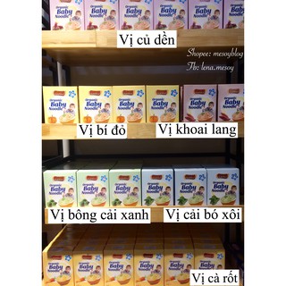 Mì sợi hữu cơ cho bé đủ vị