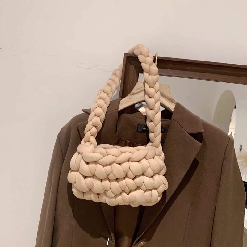 BLOOM SHOULDER BAG - TÚI LEN BÔNG