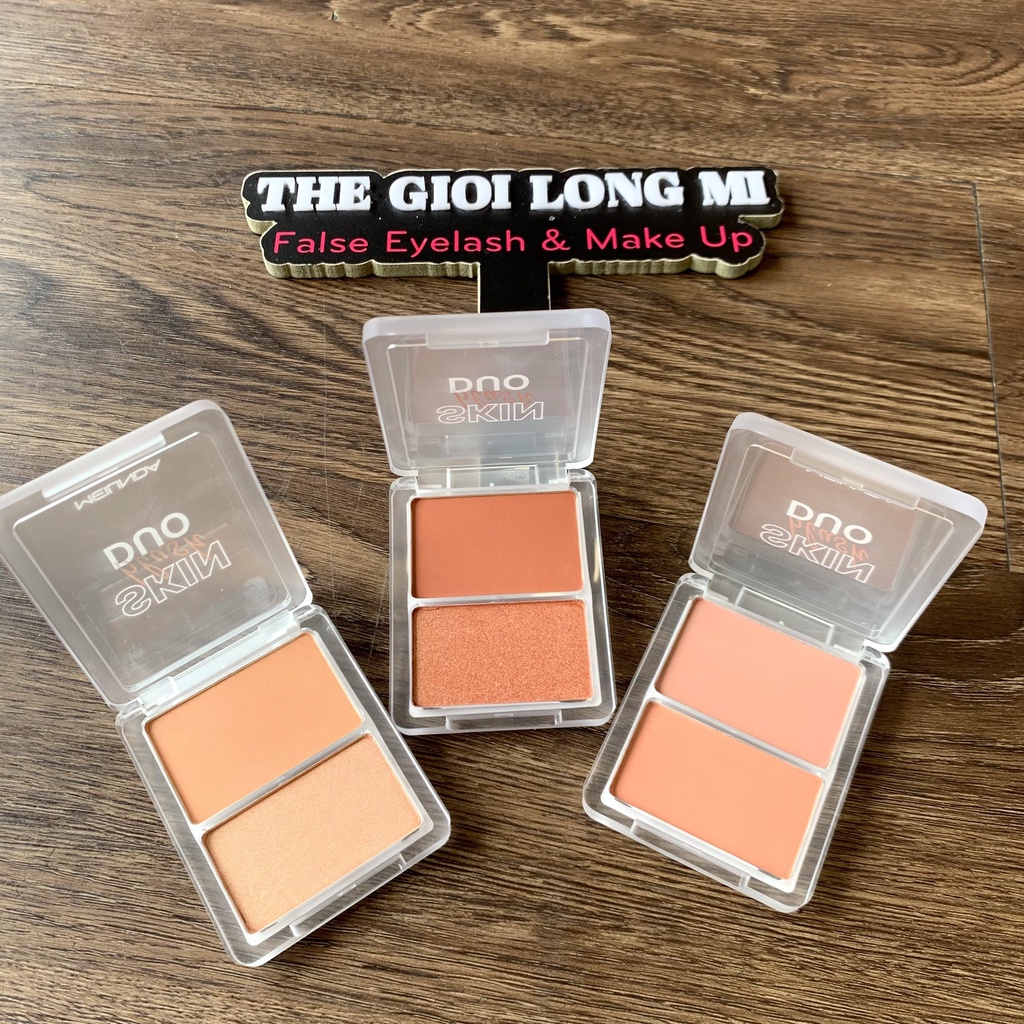 SKIN BLUSH DUO MÁ HỒNG 2 Ô MEILINDA