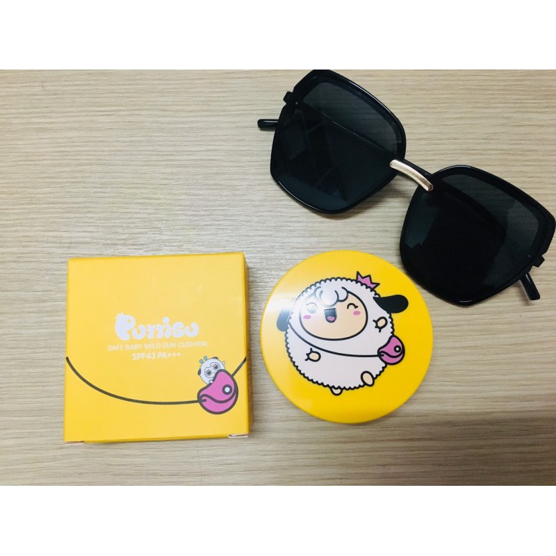 Cushion Puttisu Safe Baby Mild Sun Cushion SPF50+ PA++++ 15g | BigBuy360 - bigbuy360.vn