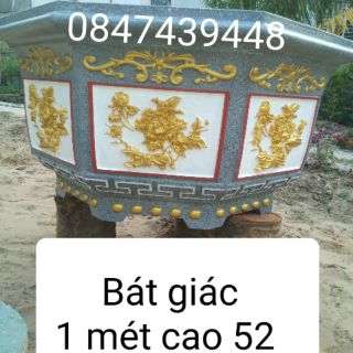 Khuôn đúc chậu cảnh nhựa ABS 8c rộng 100 cao 52 cm