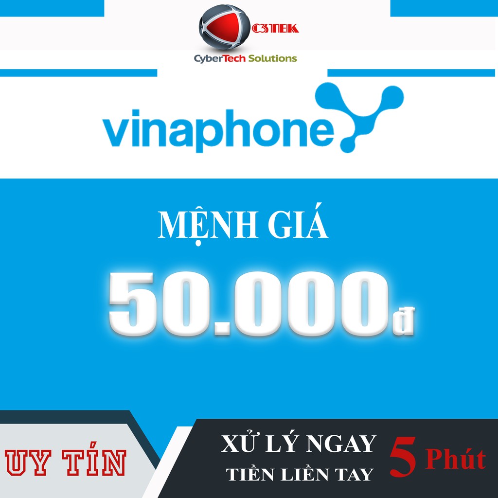 Thẻ Nạp Vina 50k - C3TEK STORE