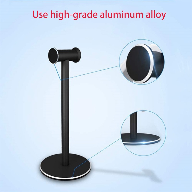 Giá Đỡ Tai Nghe Đứng Bằng Hợp Kim Nhôm Chống Trượt