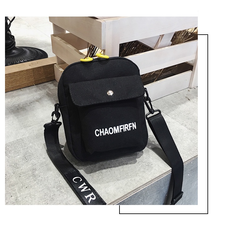 Túi vải đeo chéo CHAOMFIRN TX020 đen