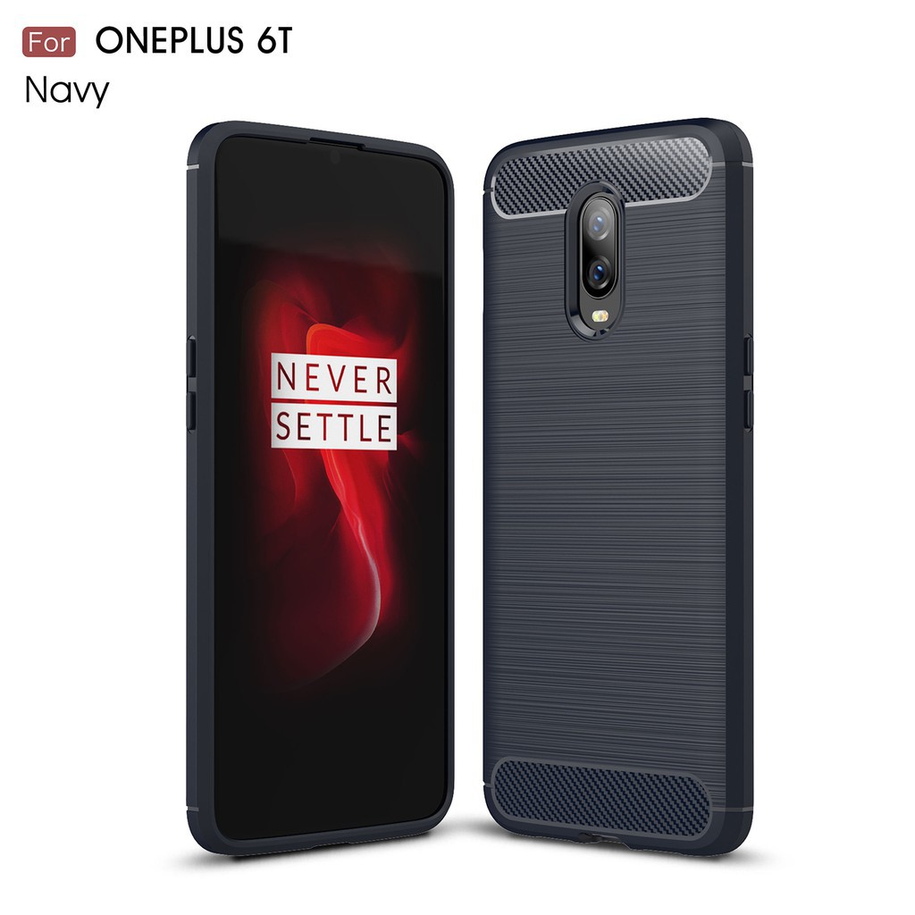 Ốp lưng sợi carbon thời trang cho OnePlus 6/6T