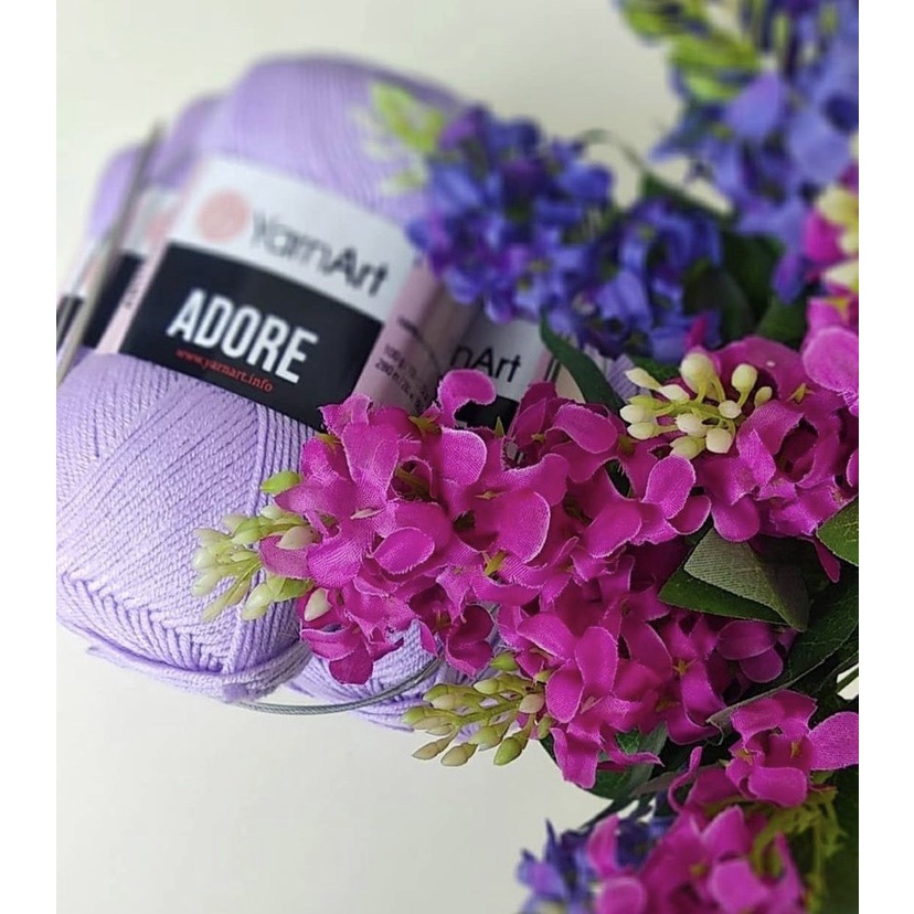 Cuộn len chống xù cho bé Adore - Nhập khẩu từ chính hãng Yarnart - 100% Anti-pilling Acrylic - 100gram dài 280m