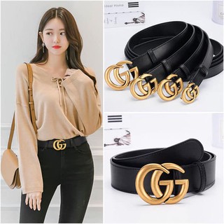 Dây lưng da thật gg