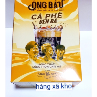 Cà phê đen đá Ông Bầu 140g ( 10 gói)