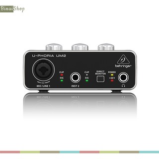 Card Sound thu âm USB Behringer U-Phoria UM2