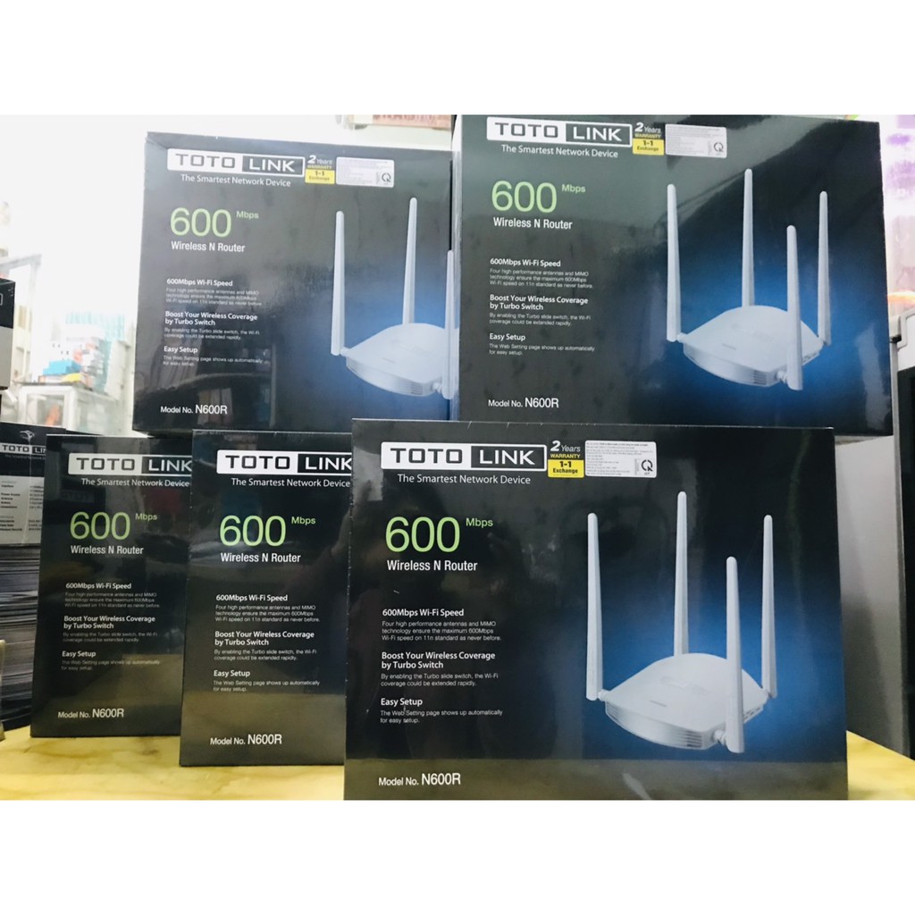 Bộ phát Totolink N600R - Router Wi-Fi chuẩn N 600Mbps