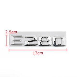 Logo Chữ E280 Trang Trí Xe Hơi