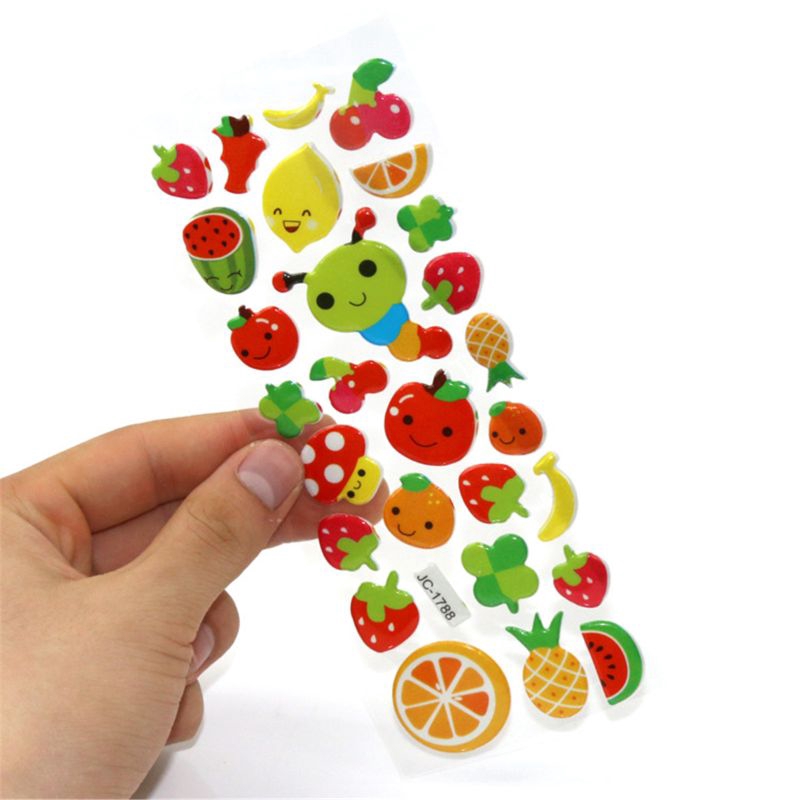 Set 500+ hình dán 3D cho trẻ em / trẻ mới biết đi gồm