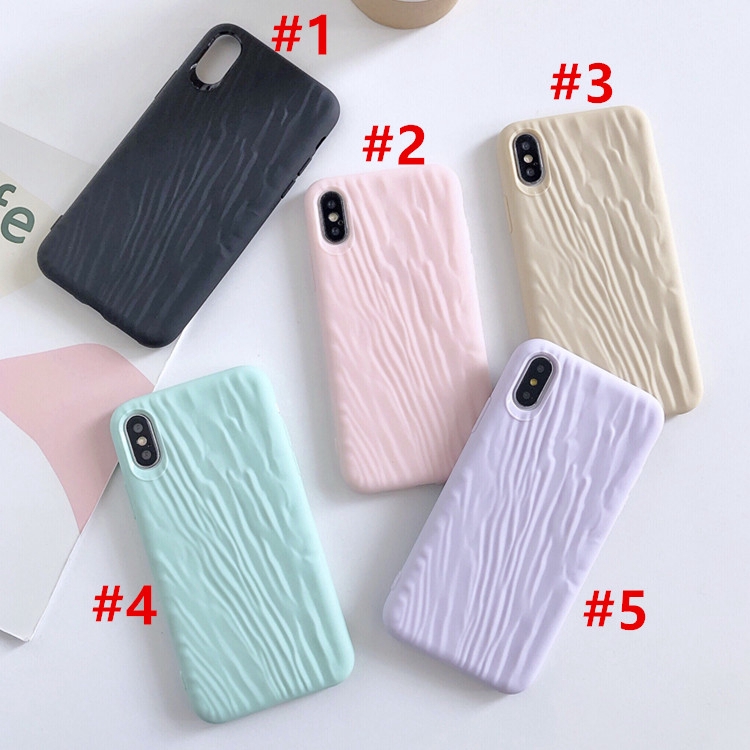 Ốp điện thoại silicone mềm vân cát lỏng màu trơn thời trang cho IPhone 11 11pro max XSmax X XR 6 7 8 6Plus 8plus | BigBuy360 - bigbuy360.vn