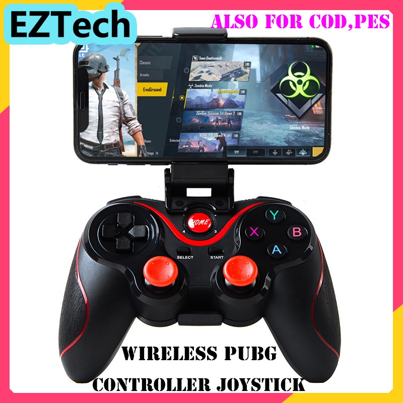 Bộ điều khiển không dây EZTECH PUBG Bộ điều khiển trò chơi cần điều khiển gamepad 1