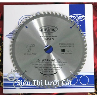Lưỡi Cắt Gỗ Covina size 230-60 Răng - Lưỡi cưa gỗ cầm tay chính hãng giá rẻ