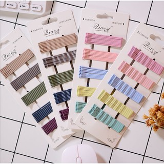 Sỉ Giá Gốc 20 /50/100 Set 40 cái kẹp tăm nhiều màu sắc - Kẹp tóc nhiều màu sắc - Ghim tóc sắc màu
