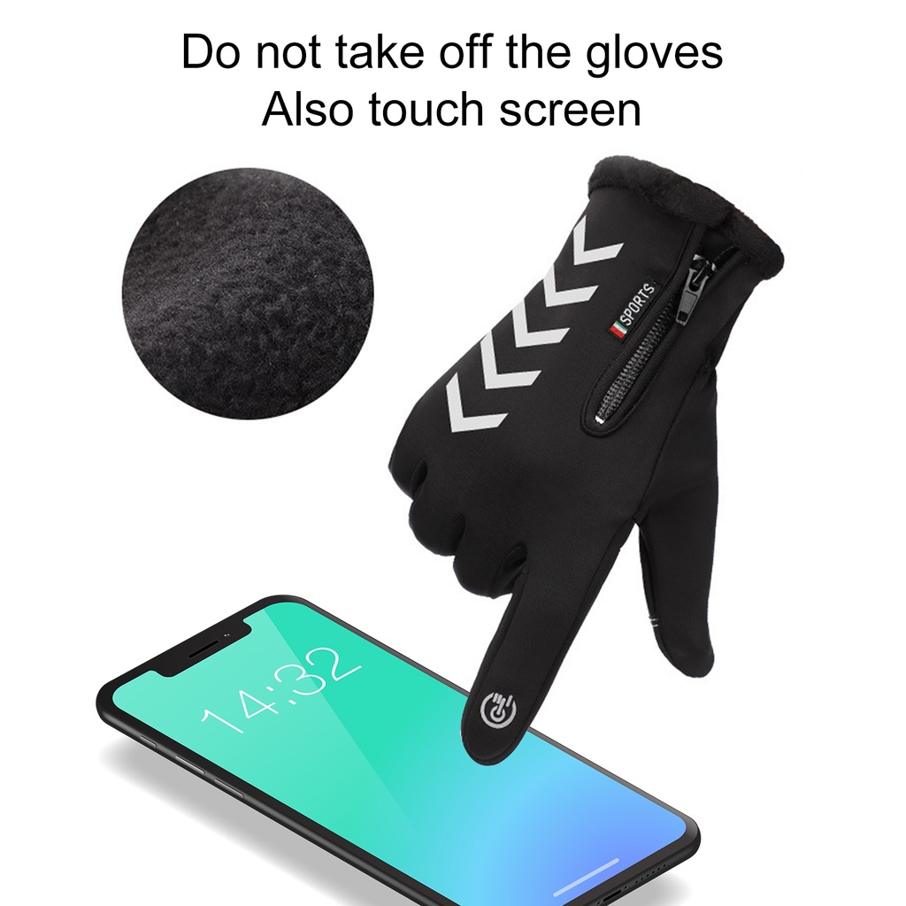 Đôi găng tay giữ ấm có thể sử dụng màn hình cảm ứng tiện dụng