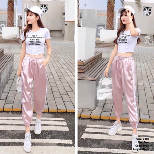 Quần thể thao phi bóng 2 sọc ny