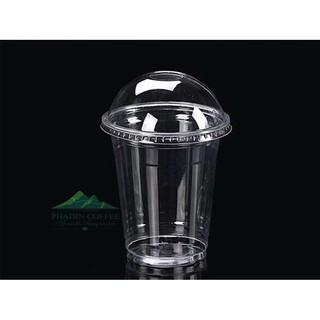  100 cốc nhựa nắp cầu 400ml