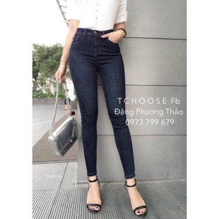 QUẦN JEAN ÔM BODY CẠP CAO