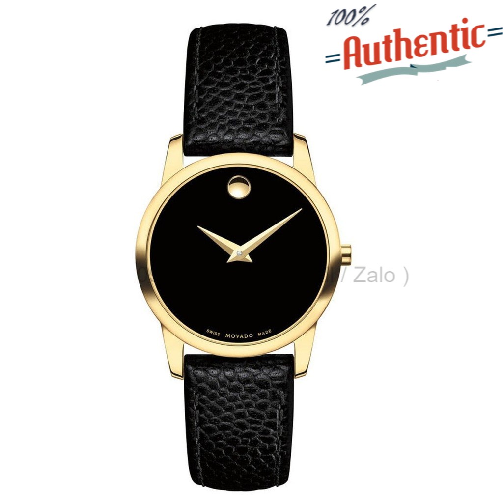ĐỒNG HỒ NỮ MOVADO MUSEUM CLASSIC BLACK 0607016