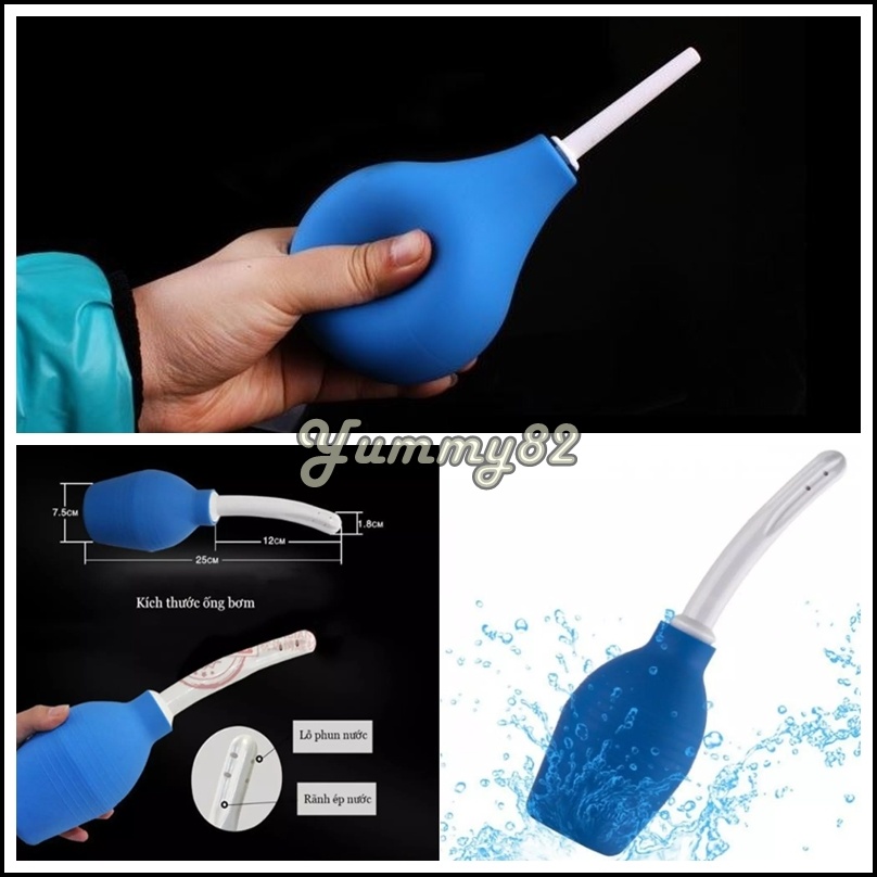 Dụng Cụ Thụt Rửa Hậu Môn Bình Xịt Rửa Vệ Sinh Vùng Kín Phụ Nữ Hỗ Trợ Điều Trị Phụ Khoa