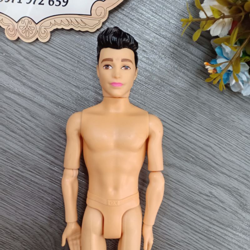 Búp bê nam ken cao 30cm hàng loại đẹp, mẫu mặt mới , trơn không kèm đồ tặng kèm giày Animedolls 638 NCT