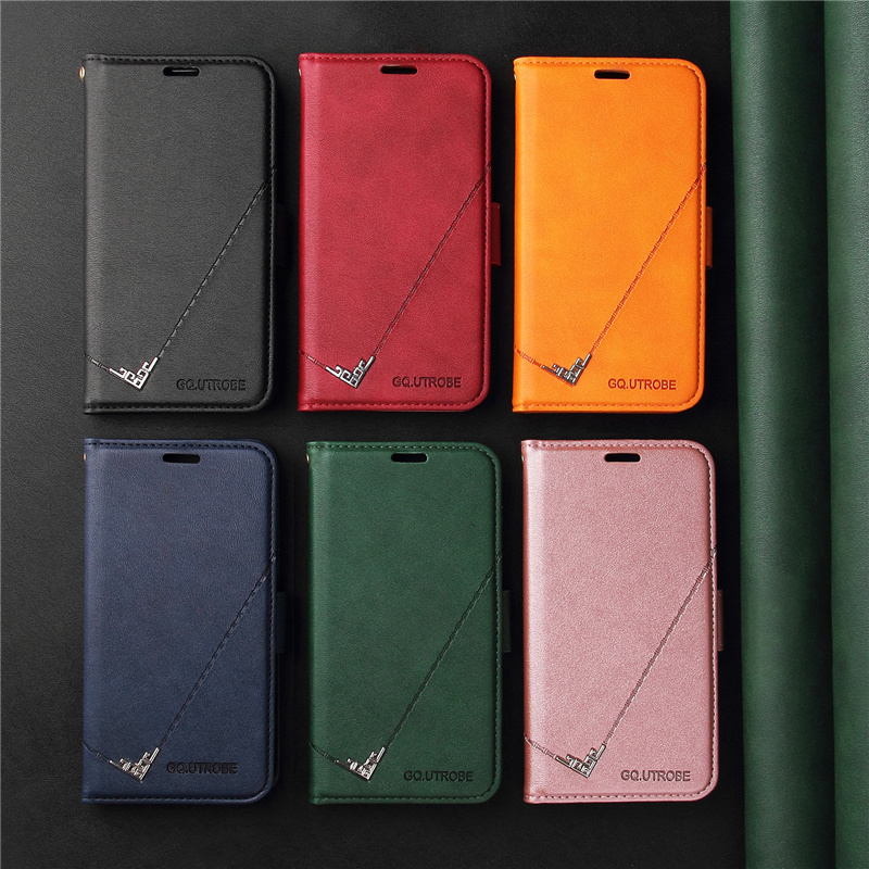 Luxury Casing Case Xiaomi Redmi Note 8 Pro Note 8T Note 7 9C 9A 8A 8 Flip Soft Cover Right Angle Design Pattern Stand Bracket Camera Card Slot