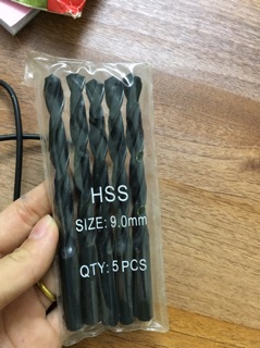 Mũi khoan sắt hss (6-12mm)