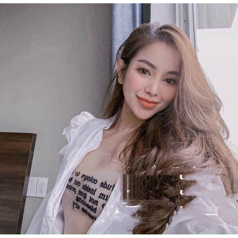 [KÈM VIDEOÁO ỐNG LƯỚI TATTO DÂY KÉO SIU GỢI CẢM - ÁO NGỌC TRINH