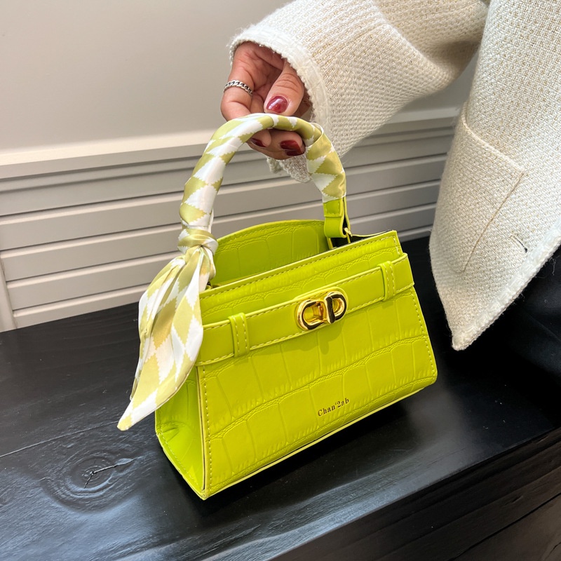 Túi xách JASMIN NOIR họa tiết da cá sấu thời trang cho nữ