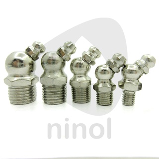 Ốc Bơm Mỡ Bò – Vú Bơm Mỡ, Chống Rò Rỉ, Bền, Ren Chuẩn, Dùng Cho Máy Bơm Mỡ Công Nghiệp