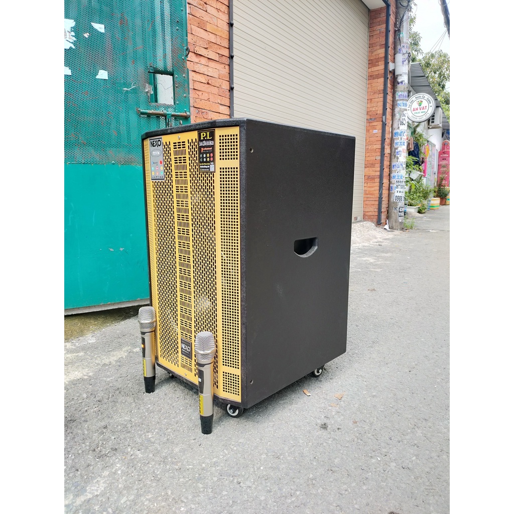 Loa kéo Nexo V379 pro bass sub 30 úp đất