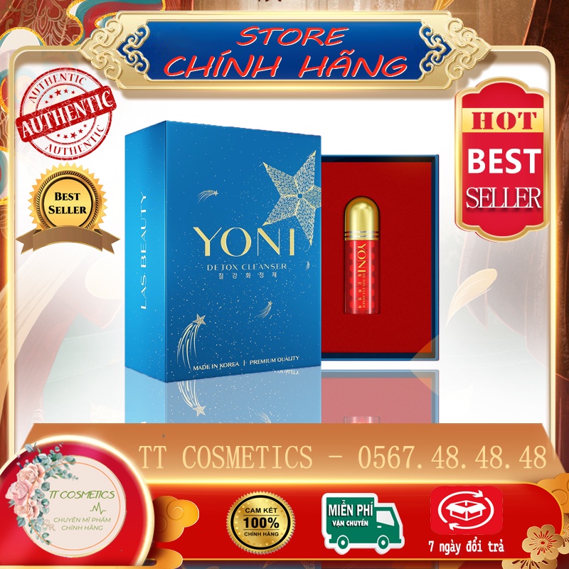 Viêng yoni las beauty yoni detox cleanser làm sạch vùng kín hàng chính hãng