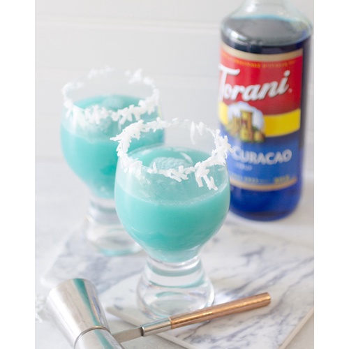 Siro Torani Blue Curacao chai 750ML. Hàng công ty có sẵn giao hàng ngay
