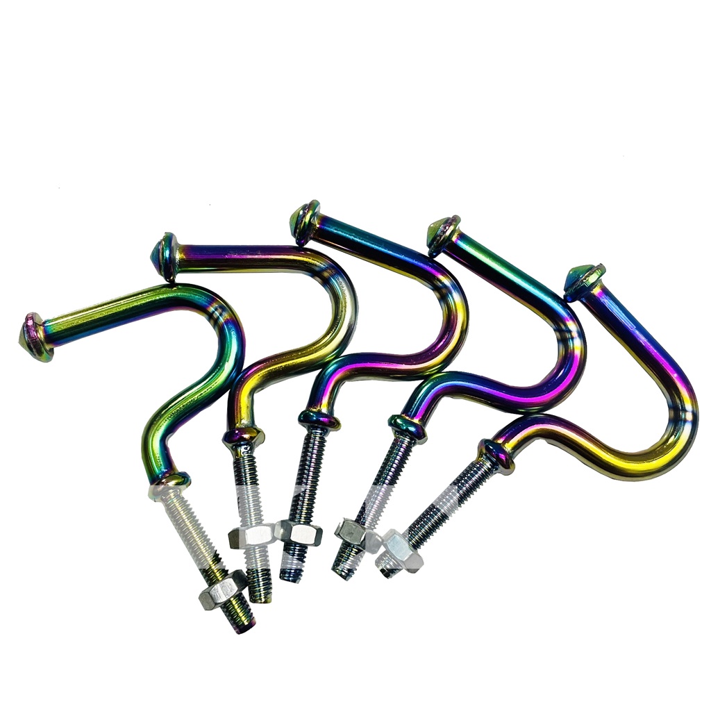 Móc Treo Đồ Xe Máy Loại Kẹp-Chữ U-Lưỡi Câu Titan MTS