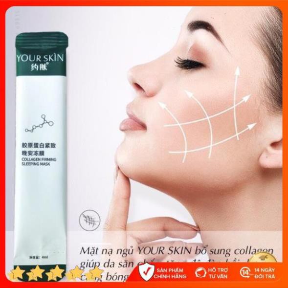 Mặt nạ ngủ collagen dưỡng trắng giúp da căng bóng trẻ hoá làn da | BigBuy360 - bigbuy360.vn